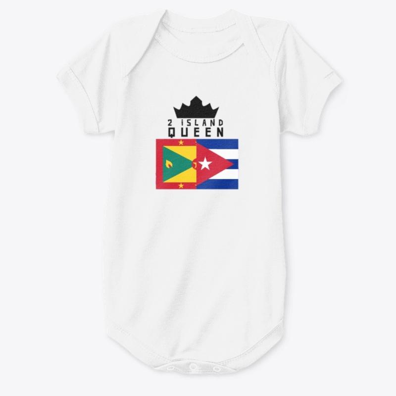 2 Island Queen Grenada Cuba T Shirt