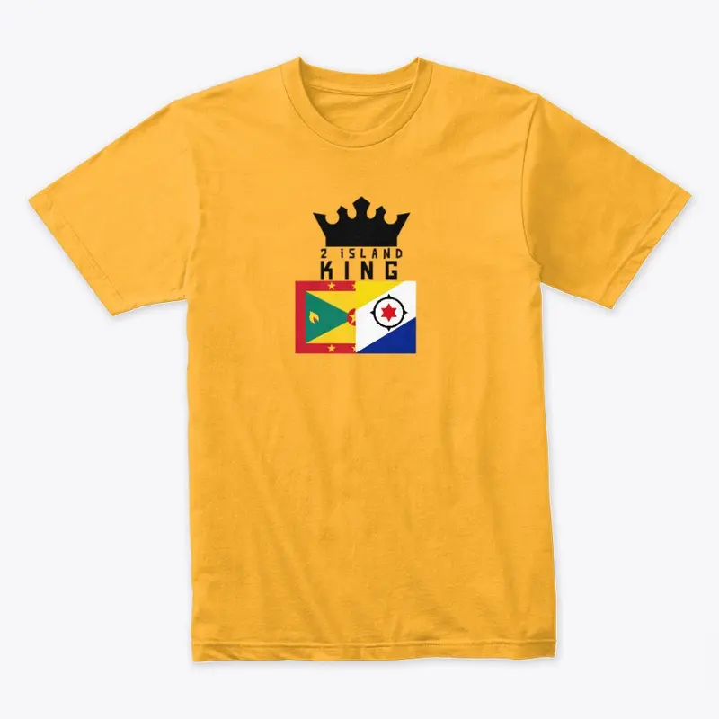 2 Island King Grenada Bonaire T Shirt