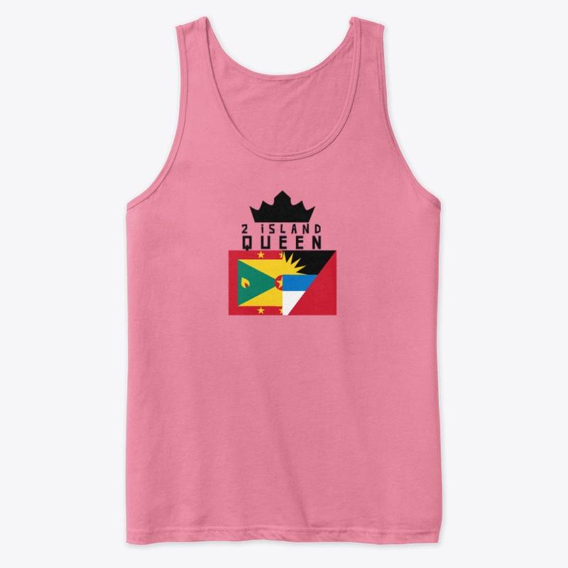 2 Island Queen Grenada Antigua T Shirt