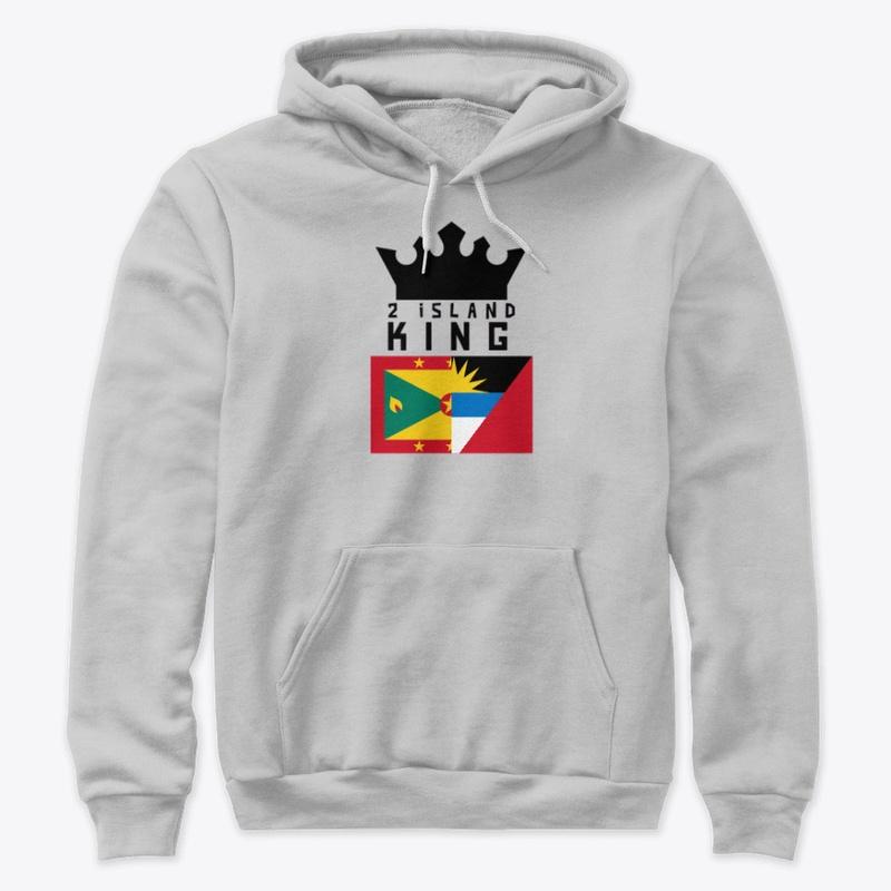 2 Island King Grenada Antigua T Shirt